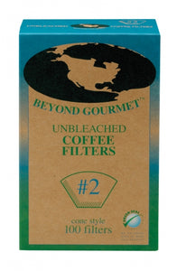 Beyond Gourmet Unbleached Coffee Filter #2