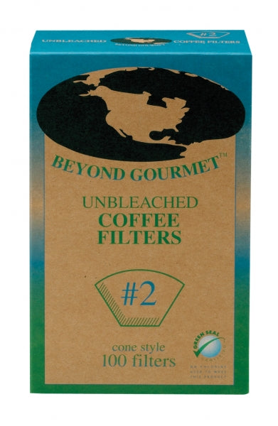Beyond Gourmet Unbleached Coffee Filter #2